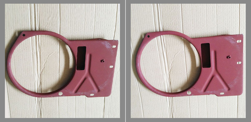 Deutz 912 Air guide lead plate parts