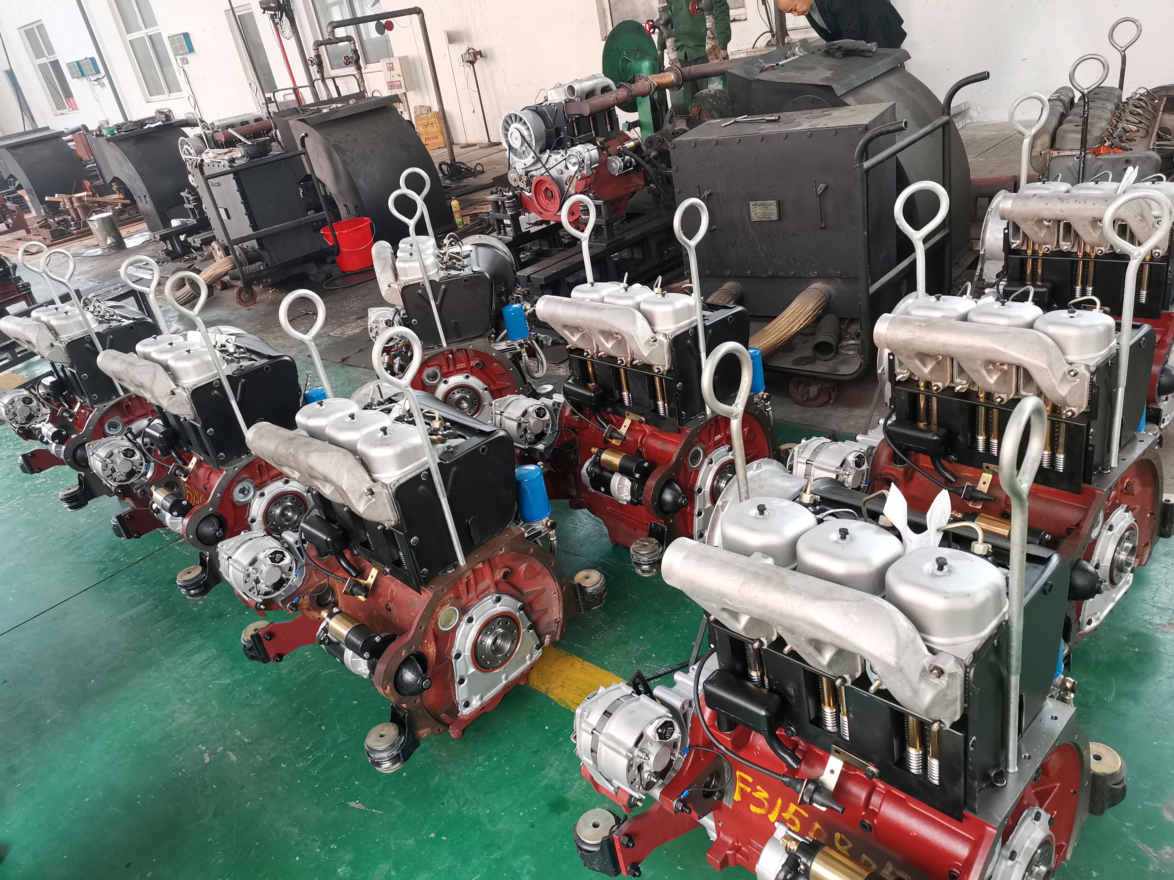 Visit to learn about Deutz engine111